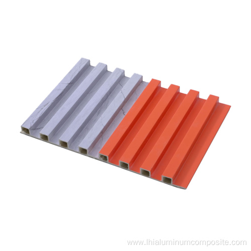 Plain Color Fluted Great Indoor Wpc Wall Panel